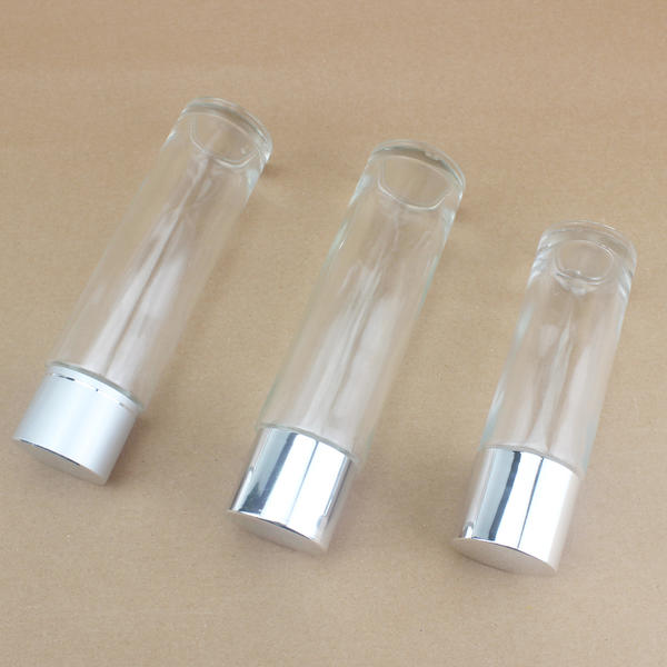 High Quality Frosted Clear Empty Roll-On Glass Lotion Bottle For Personal Care