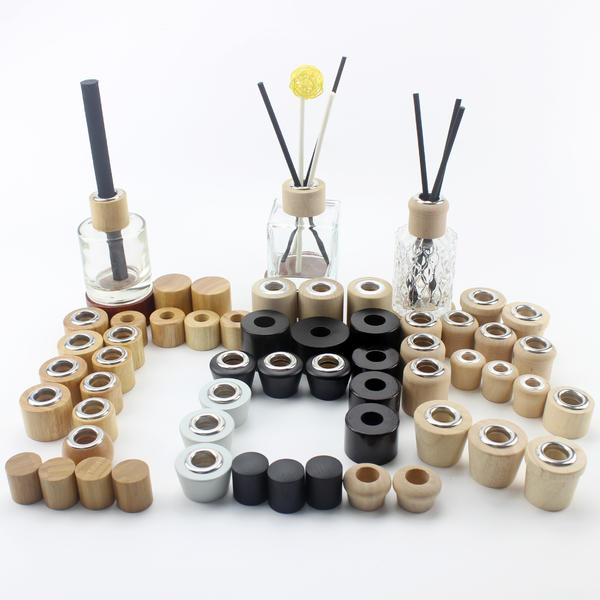 Factory Wholesale Wood Bamboo Metal Plastic Reed Diffuser Bottle Lid 