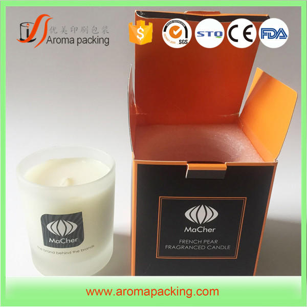 Factory Wholesale Top Quality Custom Logo Candle Jar Box Packaging For Gifts