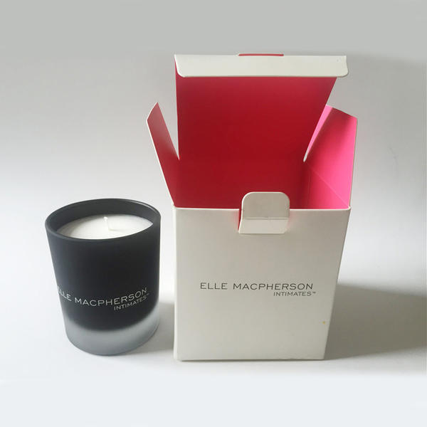 High Quality Foldable Custom Logo Color Candle Jar Boxes Wholesale