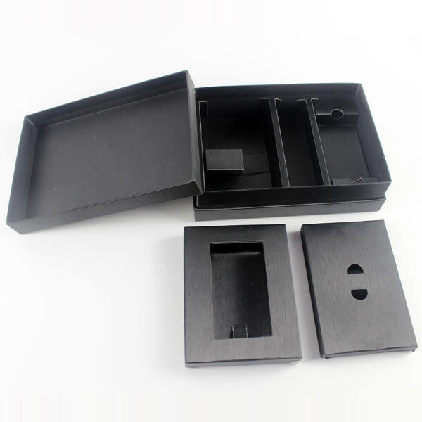 Black Elegant Delicate Gift Box For Family Friend And Lover On Any Atmosphere Holiday