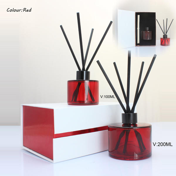 Wholesale Luxury Custom Size Black White Blue Red 100ml 200ml Diffuser Box Packaging