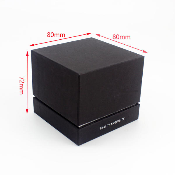 Factory-Made Luxury Black Custom Size Diffuser Box Packaging For Gifts