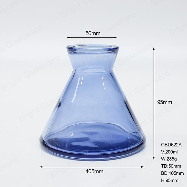 The New Round Bottom Conical Diffuser Bottle,Blue Black And Custom Color