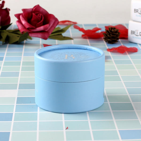 Hot Sale Luxury Rigid Paper Blue Cute Gift Box With Lid For Holiday Gifts