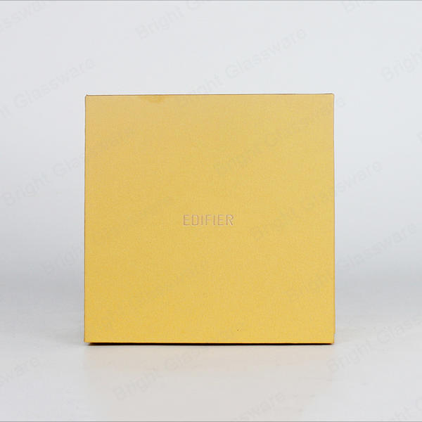 Factory Wholesale Yellow Simplicity Cute Gift Box For Small Gift,Custom Size