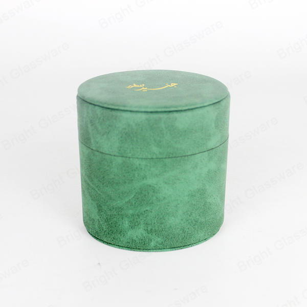 Luxury Green Outside And Yellow Inside Gift Boxes Wholesale With Custom Logo