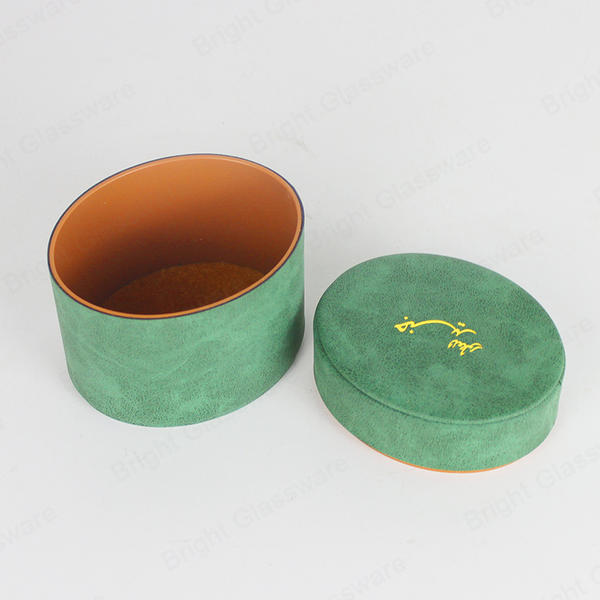 Luxury Green Outside And Yellow Inside Gift Boxes Wholesale With Custom Logo