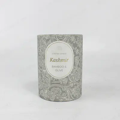 Custom Pattern Luxury Cylindrical Gift Box With Box For Family And Friend