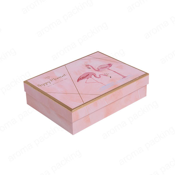 Luxury Square Red Pink Delicate Gift Box For Friends,Parents,Children,Birthdays Etc