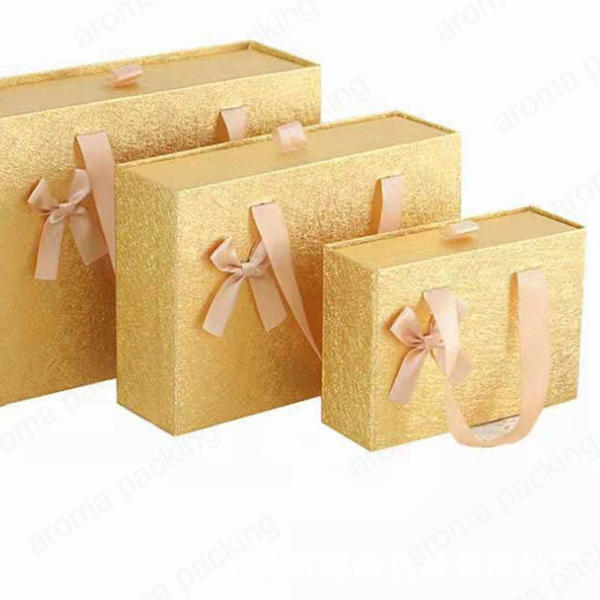 Luxury Drawer Box Red Black Orange Pink Blue Yellow Paper Boxes For Gifts Packaging