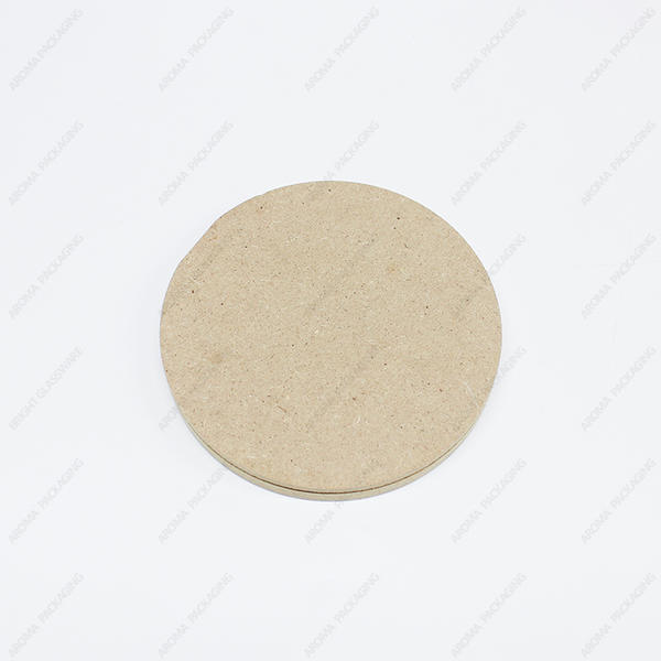 Anti-Corrosive Healthy Round MDF Wooden Lid For Candle Jar Storage Jar Other Deco