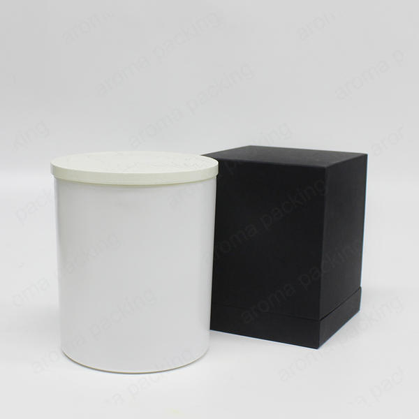 4oz 6oz 8oz 10oz Frosted Matte Glass Candle Jar With Lid For Candle Making