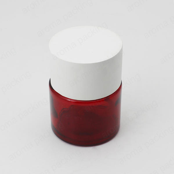 Wholesale Luxury Red Green Round Glass Diffuser Bottle With Round Gypsum Diffuser