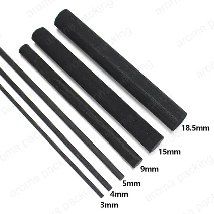 High Quality Custom Size 3mm 4mm 5mm 9mm Natural Rattan Reed Fiber Stick For Home