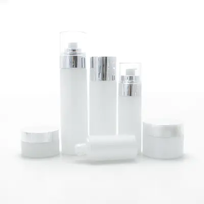 Free Sample For White Round 30ml 50ml 100ml Glass Perfume Bottle With Cap