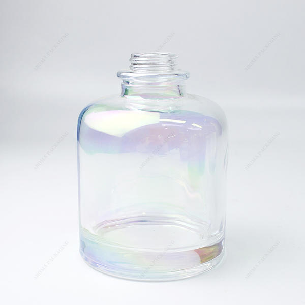 Free Sample 84*115mm Round Colorful PET Lotion Bottle With Metal Pump