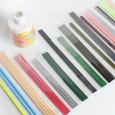 High Quality Hardness Customization Reed Fiber Stick 3mm 4mm 5mm 10mm for Diffuser Bottle