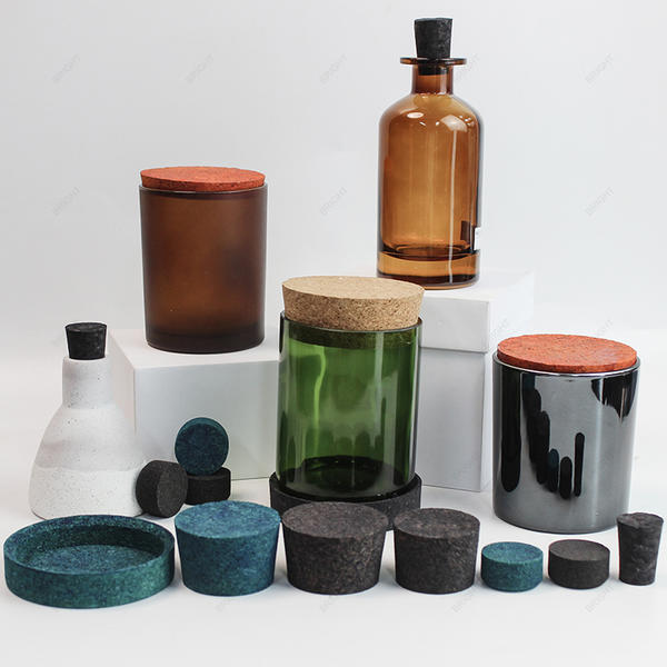 メイソンジャー、ガラス瓶、DIYプロジェクトに適した厚いタフなコルクストッパー