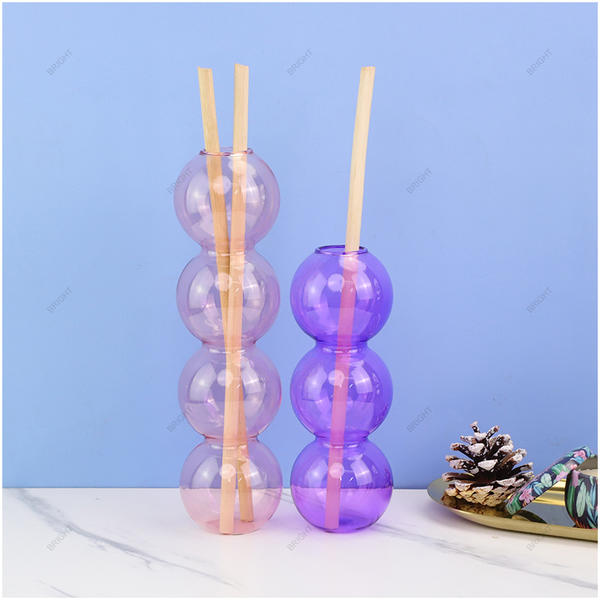 New Style Borosilicate Glass Reed Diffuser Bottle Custom Color Size