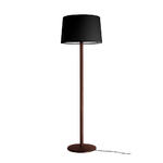 FL-18019 Pole Wood Floor Lamp