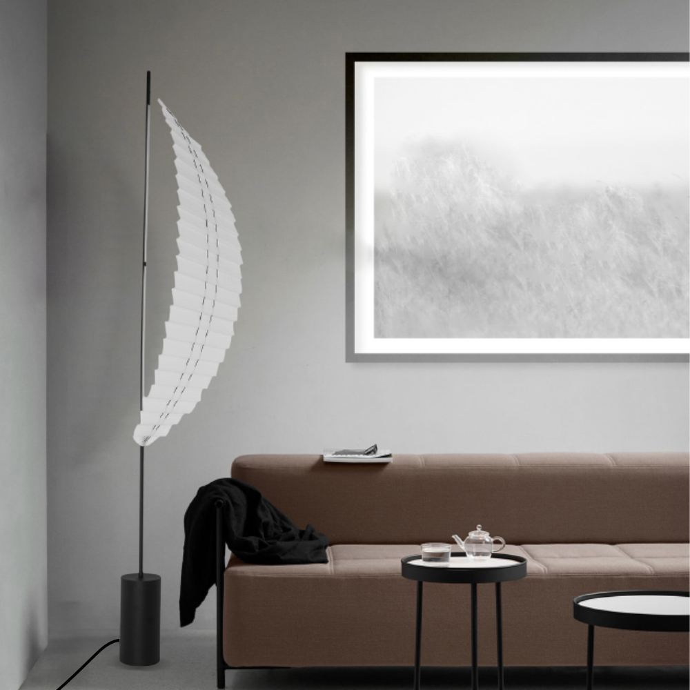 FL-21006 Sail Floor Lamp With Knock-down Design