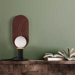 TL-20025 Backdrop Table Lamp With Appealing Marble Or Wood