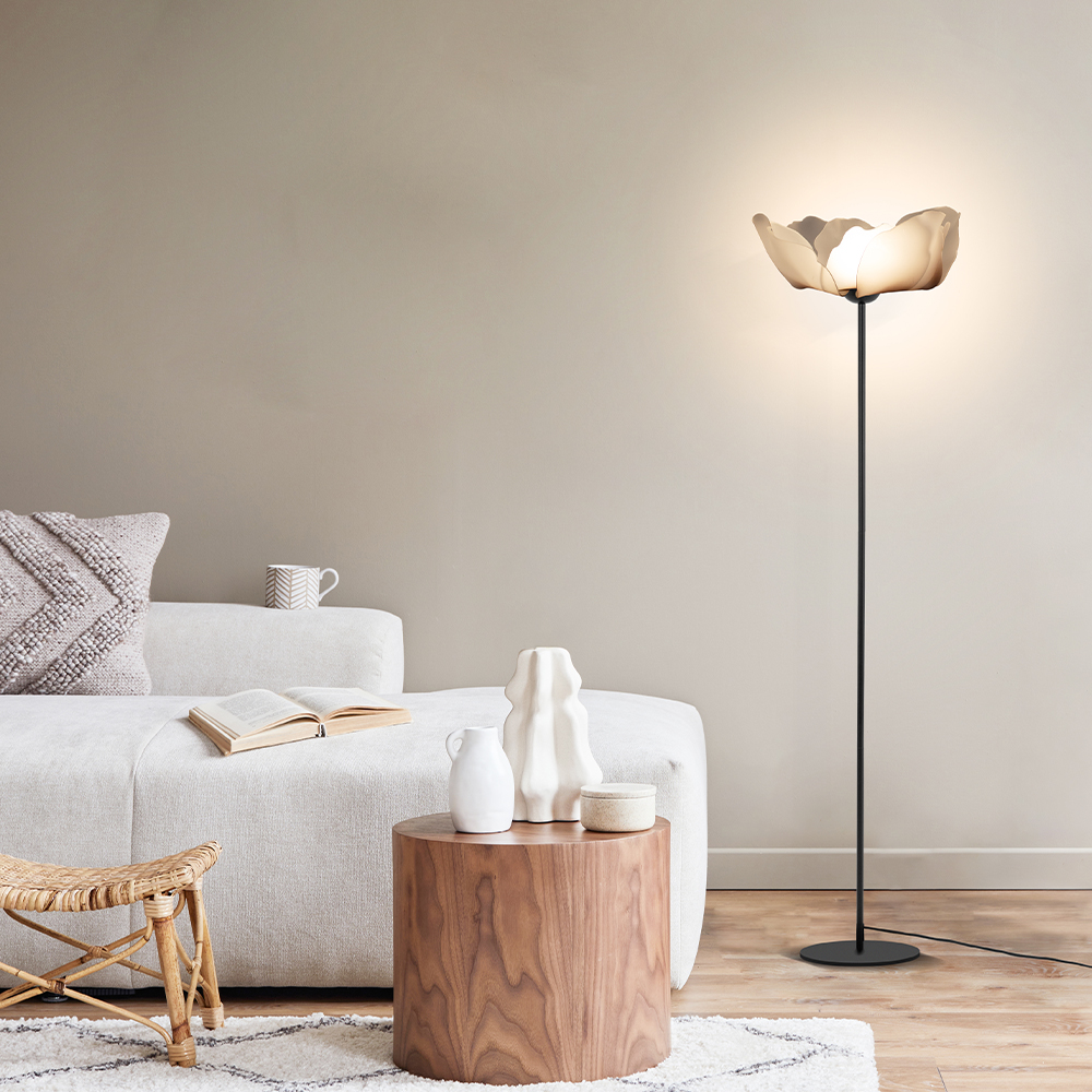 FL-21030 Lotus Floor Lamp With Acrylic Material