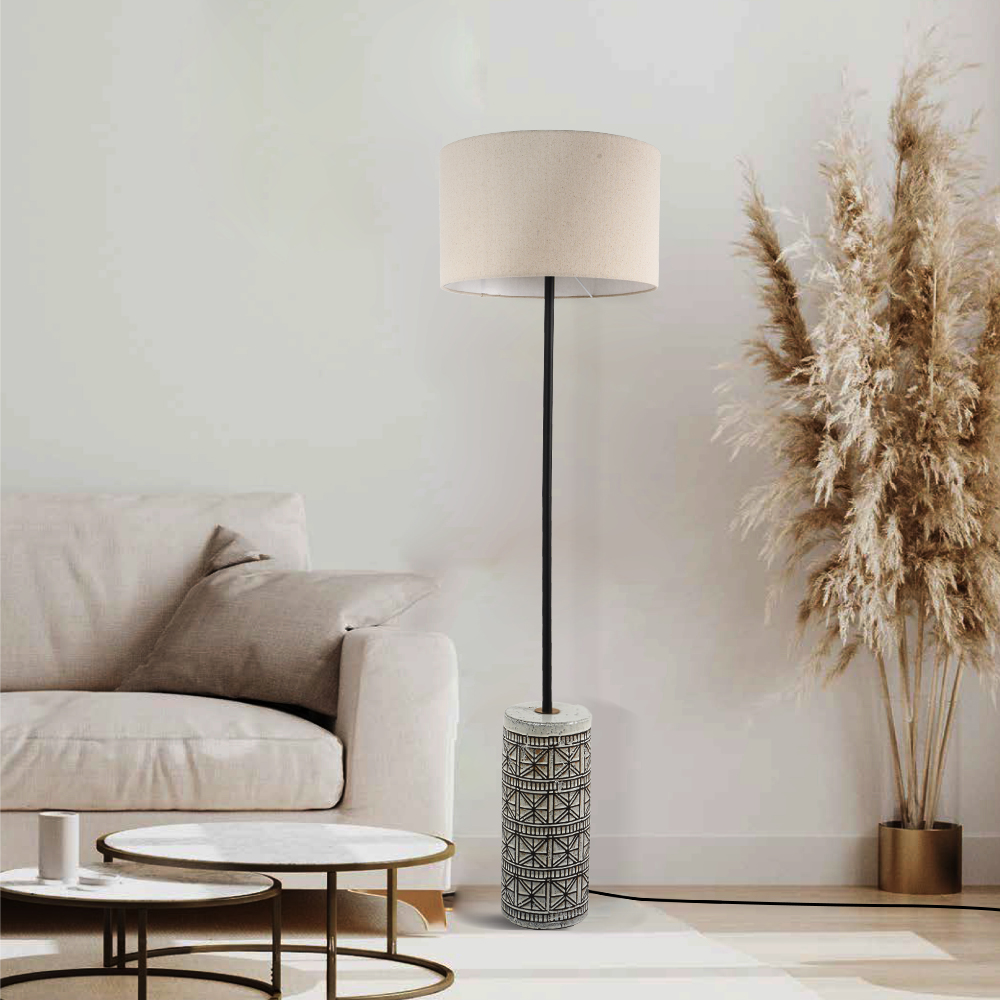 FL-21046 Basic Ceramics Floor Lamp