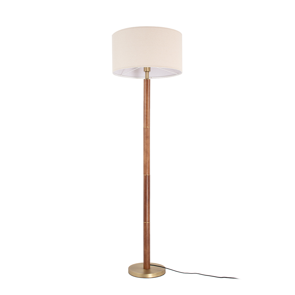 FL-22029 Wooden Poles Floor Lamp