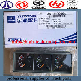  low price wholesale Yutong bus Combined instrument 3610-00004 