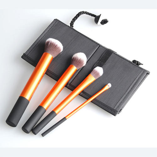 Orange 10 Brushes Set