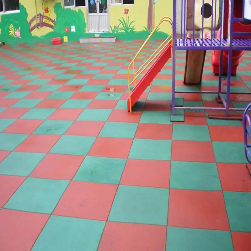 Playground Rubber Mat for Park and Entertaiment Area
