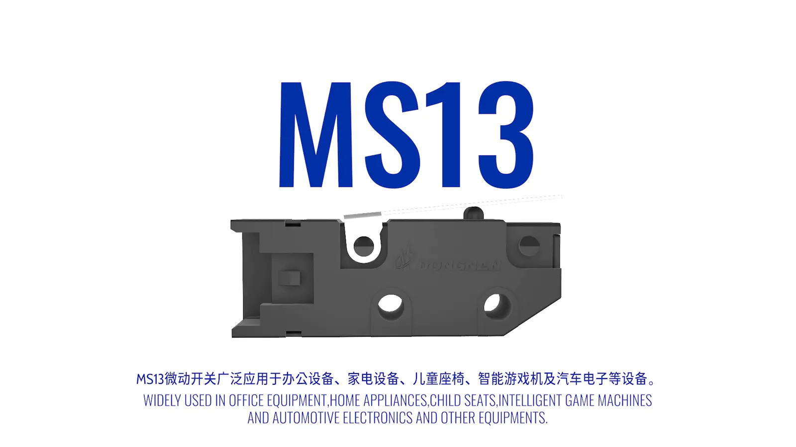 MS13 Micro Switch for Copier with Various Contact Terminals
