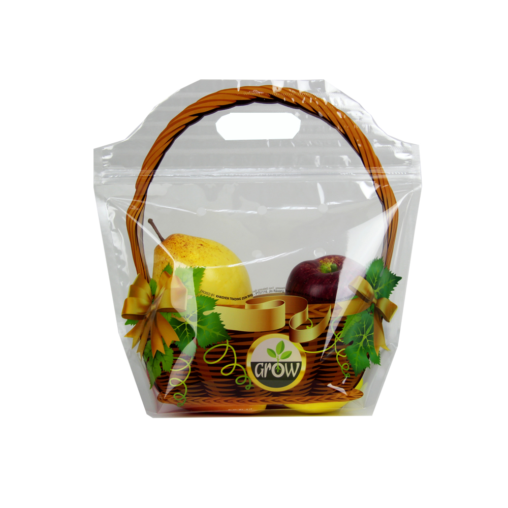 Custom Ziplock Plastic Fruit Pouch Bag