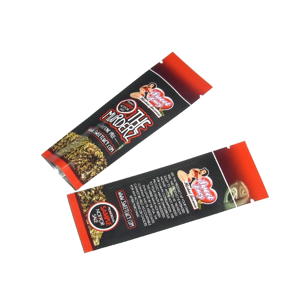 Customized Herbal Incense Packaging Heat Seal Foil Bags