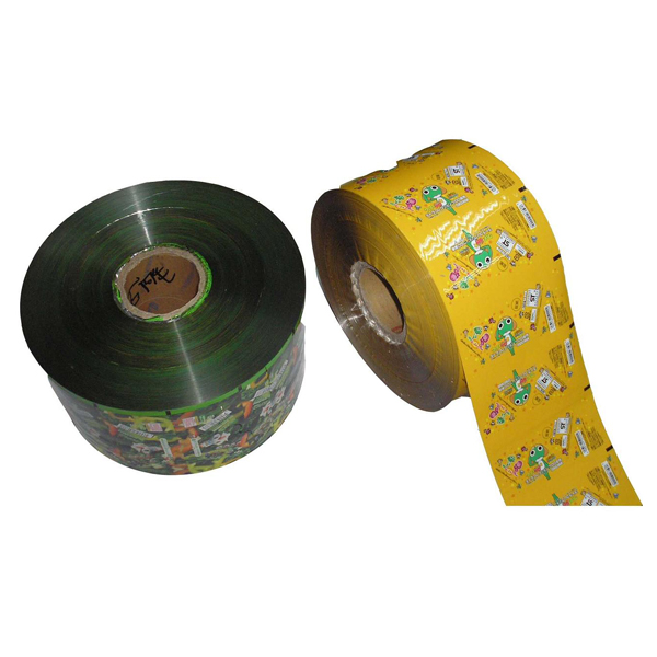 Printed Automatically Packaging Plastic Foil Roll Stock Film