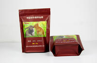 Sacchetti per alimenti per animali domestici in lamina stampati personalizzati con chiusura a zip