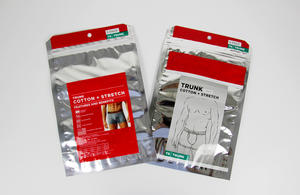 Men's Underwear Packaging Bag With Ziplock