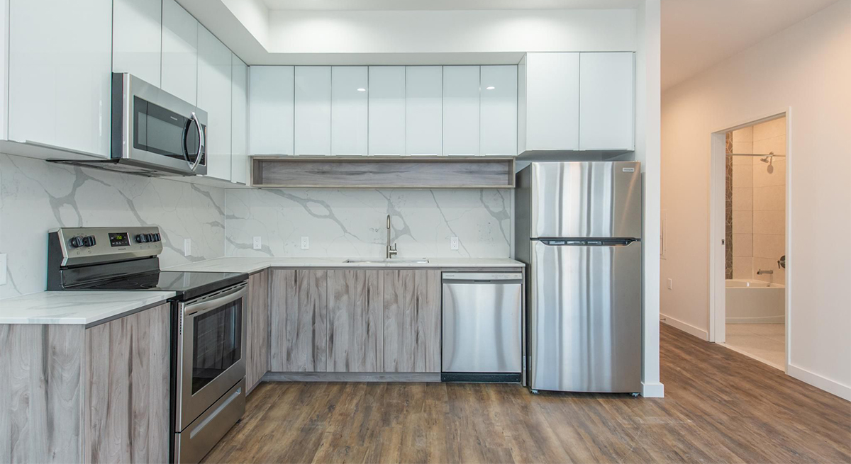 Indigo 141 luxury apartment kitchen countertop