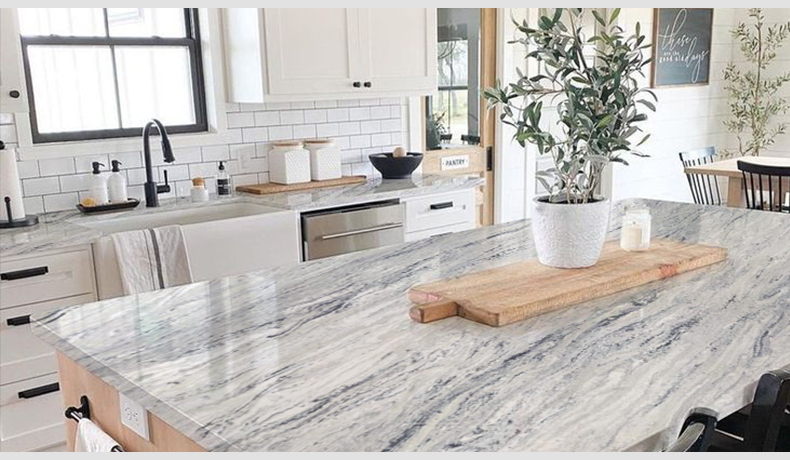 Firenzen harmaa kvartsi marmori keittiölaattojen tukkumyynti 6029