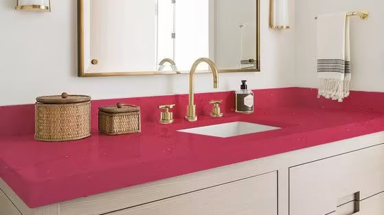 Why Red Quartz Slabs are the Perfect Fit for Your Kitchen Countertops