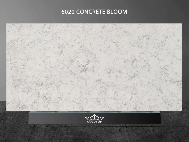 Concrete Series Quartz Concrete Quartz Green Quartz Concrete Bloom Quartz 6020