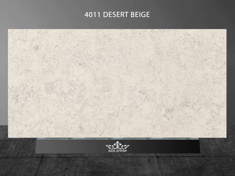 Seria Marble Kwarc marmurowy Kwarc Biały Kwarc pustynny Beżowy 4011