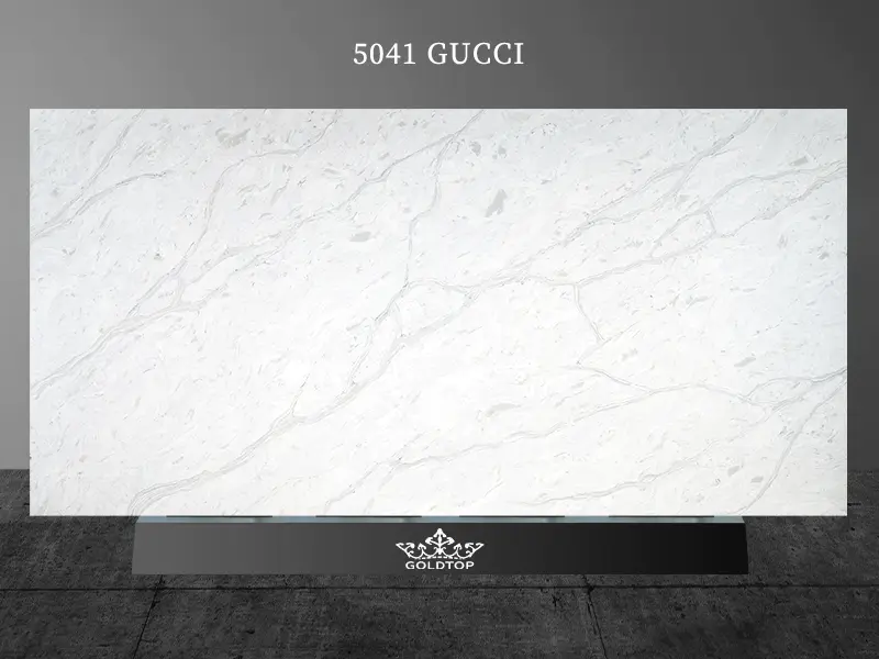 Gucci Quartz Super Jumbo Slab Countertops Wholesale 5041