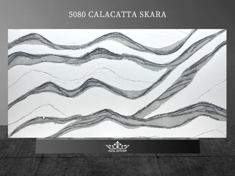 Calacatta Skara Brae Cambria Quartz Slab Countertops 5080