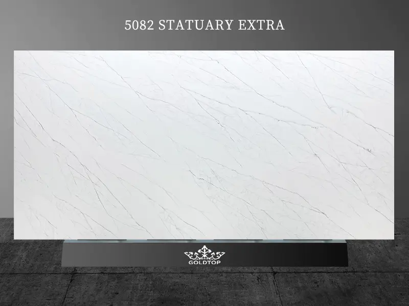 Calacatta Statuary Extra kvartsit marmor porslin platta 5082