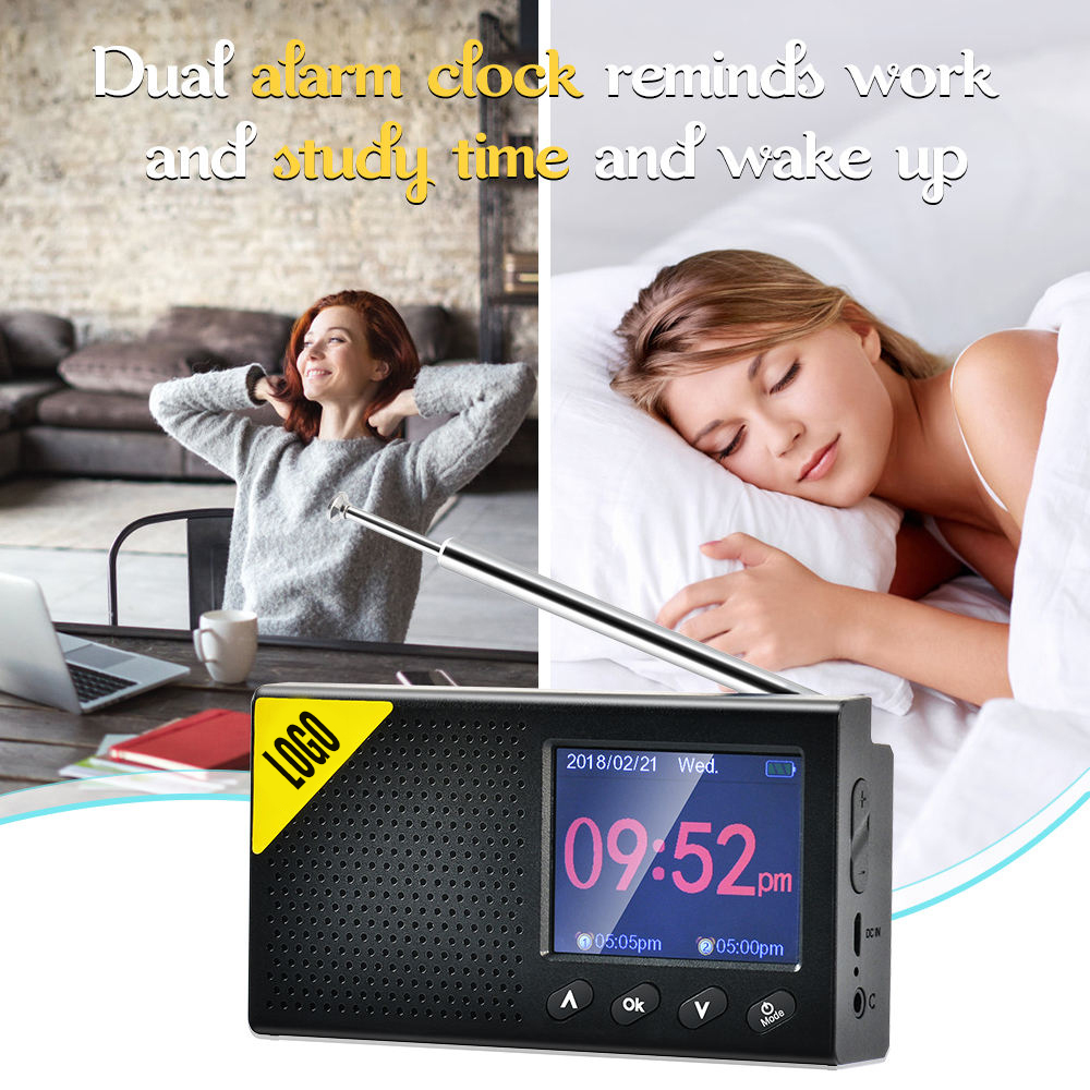 Portable DAB _DAB+ auto digital fm radio with BT7