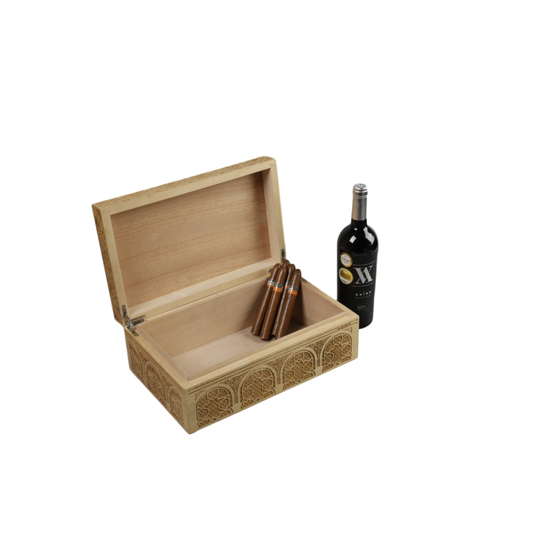 Wooden Cigar Box Supplier Handmade Custom Wooden Cigar Box Engraved Cigar Humidors