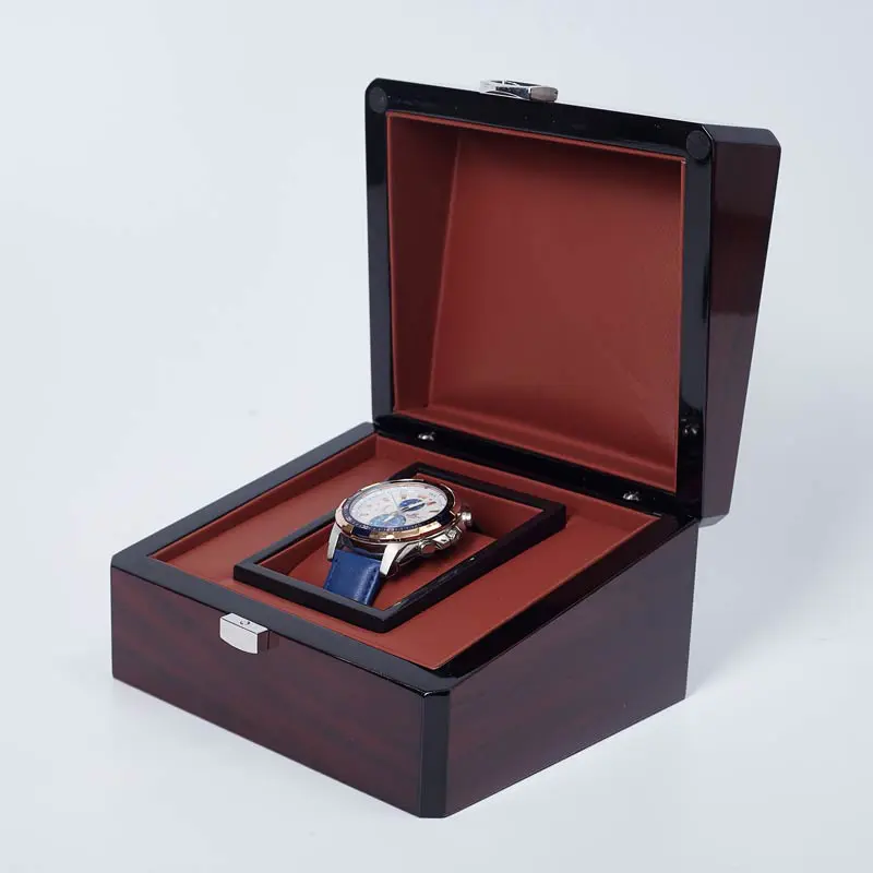 High quality pu leather storage display box watch box gift box in stock
